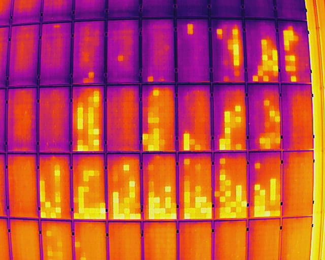 Thermographie panneau
